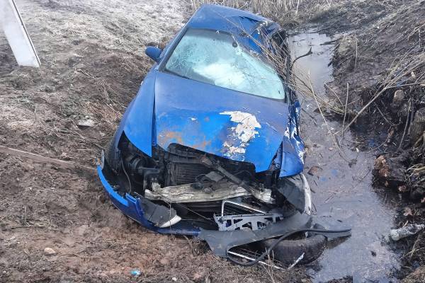 ДТП в Сычевке: авария с участием Audi A6 ДТП в Сычевке: авария с участием Audi A6