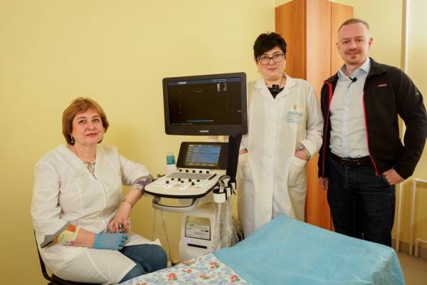 В детском отделении Гагаринской ЦРБ появился новый аппарат УЗИ