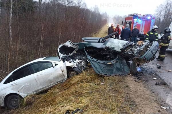 В результате ДТП в Демидовском районе погиб человек