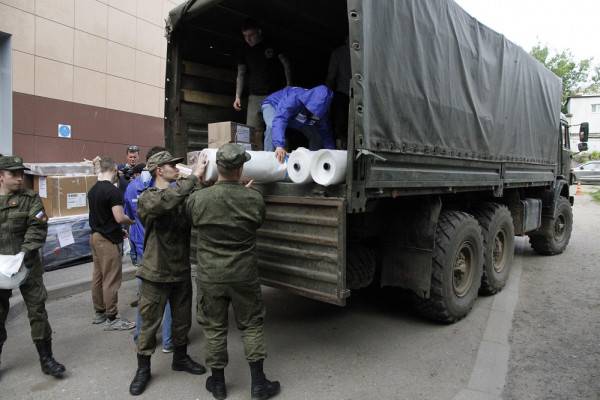 Смоляне отправили гуманитарный груз участникам СВО