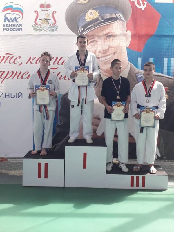 Первенство по тхэквондо завершилось триумфом спортсменов из Рославльской ДЮСШОР