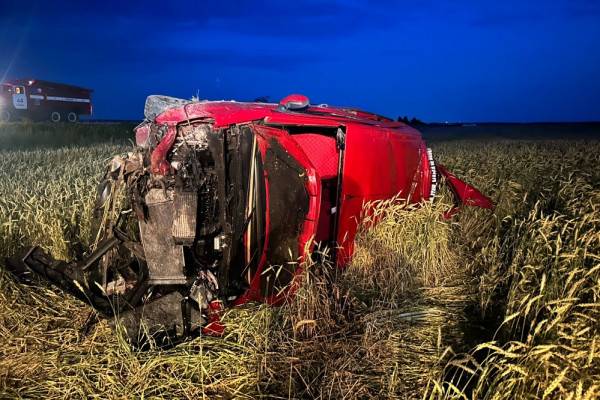 Авария на трассе Золотого кольца
