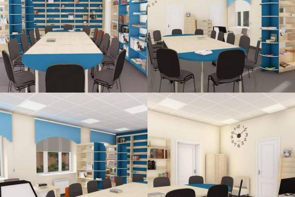 Реставрация Центральной детской библиотеки в селе Катынь