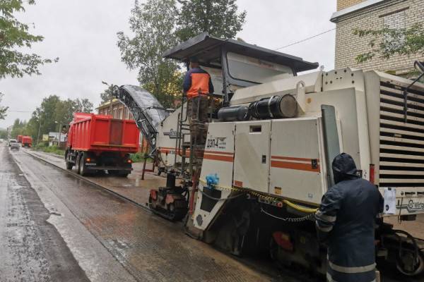 В Смоленске начали ремонт улицы Соболева