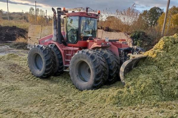 В Смоленском районе завершается заготовка кормов