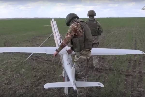 Расчеты российских беспилотников «Орлан» ведут круглосуточное наблюдение за позициями ВСУ под Угледаром