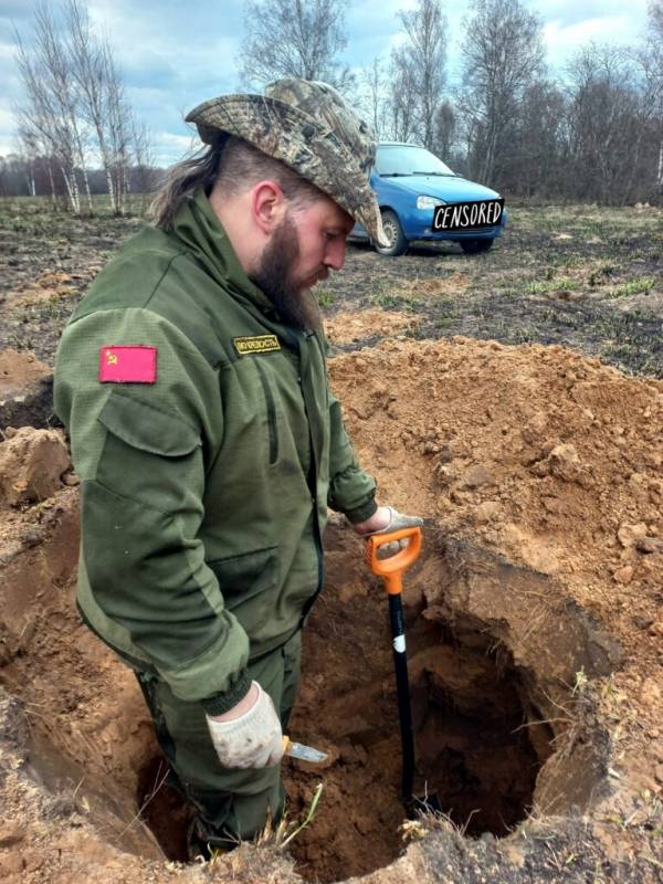 Останки советского солдата найдены в районе Ратчинской переправы Останки советского солдата найдены в районе Ратчинской переправы