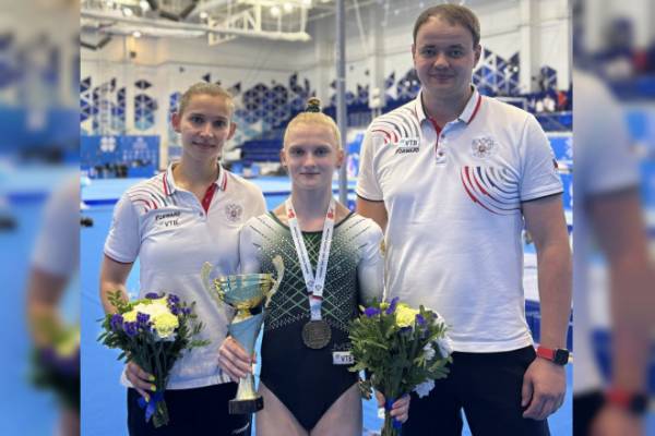 Ануфриева — золотая надежда российской гимнастики!