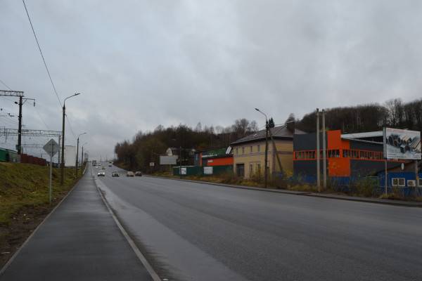 В Смоленске завершили ремонт Московского шоссе