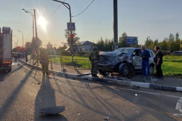 В Сафоновском районе на трассе М-1 произошло ДТП с пострадавшим