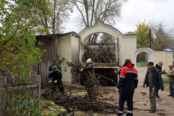 Осенние субботники
