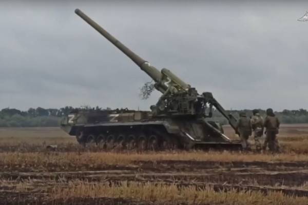 Расчёт миномёта «Тюльпан» уничтожил опорный пункт и укреплённые позиции ВСУ Расчёт миномёта «Тюльпан» уничтожил опорный пункт и укреплённые позиции ВСУ