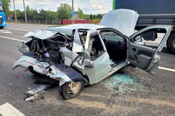 В Смоленской области на трассе произошло смертельное ДТП