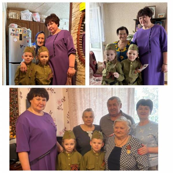 Вручение юбилейных медалей ветеранам ВОВ в Вяземском округе