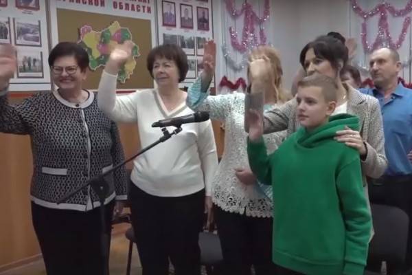 В зоне СВО состоялся телемост между военнослужащими РФ и членами их семей