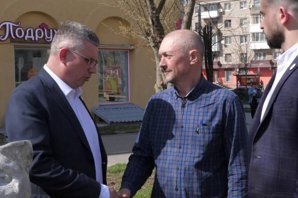 Восстановление смоленских скульптур при участии их автора Восстановление смоленских скульптур при участии их автора