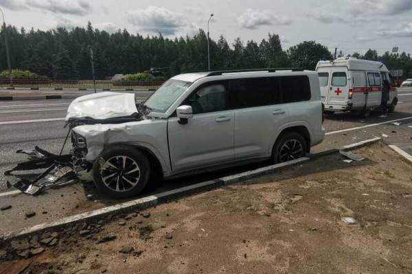 ДТП на трассе М-1 в Смоленской области ДТП на трассе М-1 в Смоленской области