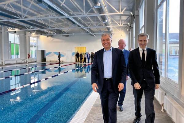 В Смоленской области Вячеслав Володин и Василий Анохин ознакомились с комплексом зданий открывшегося Технологического колледжа