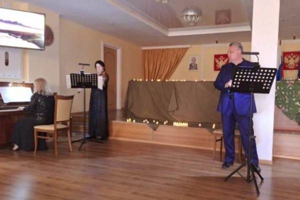 Музыкально-поэтическое представление для сотрудников УФСИН